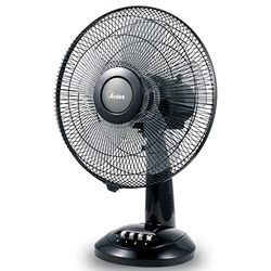 ARDES | AR5S31 Ventoinha de mesa queima, 30 cm, 5 pás oscilatórias com inclinação regulável ventilador árdes 3 velocidades silencioso total Black