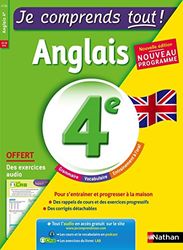 Anglais 4ème - cours + exercices + audio - Je comprends tout - conforme au programme de 4e