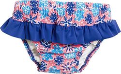 Playshoes Flickor badblöja viol med UV-skydd simblöja, Flerfärgad (lack 41), 62/68 cm