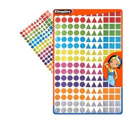 Gomets holográficos 8 colores, 216