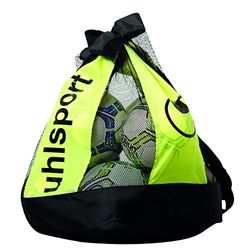 uhlsport Gaasdoek baltas, zwart/fluogeel, 35 x 15 x 48 cm