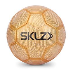 SKLZ Tocco d'oro, Golden Touch-Attrezzatura per Allenamento con Pesi da Calcio, per Bambini, Colore: Bianco/Nero/Verde, Taglia 3 Unisex