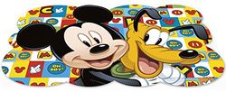 0422. Set de Table Disney Mickey Mouse et Pluto. Dimensions : 43 x 29 cm. Produit en Plastique réutilisable. sans BPA.
