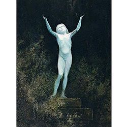 Artery8 Diefenbach The Apparition Painting Unframed Wall Art Print Poster Home Decor Premium