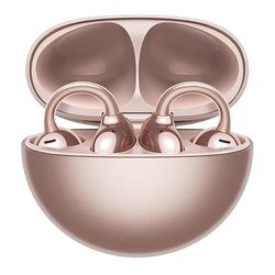 HUAWEI FreeClip écouteurs, écouteurs sans Fil, Bluetooth, 8 Heures d'autonomie, Écoute Ouverte subversive, Ajustement sûr, Confort de Port Optimal, avec iOS, Android et Windows, IP54, Or