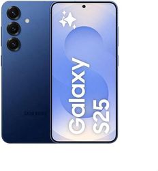 Samsung Galaxy S25 AI Smartphone met Galaxy AI, zonder abonnement, mobiele telefoon met Android, 12 GB RAM, 256 GB geheugen, 50 MP camera, Navy, 3 jaar fabrieksgarantie [exclusief op Amazon]