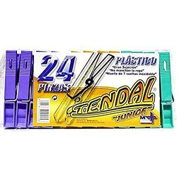 Pinzas de Tender de Plástico Tendal Junior 24