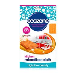 Ecozone Paño de Cocina de Microfibra, Naranja, 80 Gramos