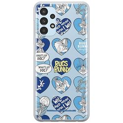 ERT GROUP mobiltelefonfodral för Samsung A13 4G originalt och officiellt licensierat Looney Tunes mönster Bugs 021 optimalt anpassad till formen på mobiltelefonen, gedeeltelijk transparant
