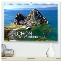 Olchon - Insel im Baikalsee (hochwertiger Premium Wandkalender 2026 DIN A2 quer), Kunstdruck in Hochglanz: Im östlichen Sibirien liegt der tiefste ... als größte Insel und beliebtes Reiseziel.