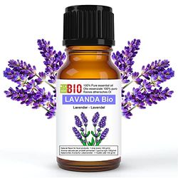 Lavanda Bio Olio essenziale 100% Puro 30 ml - Uso interno Terapeutico Alimentare Diffusori Aromaterapia Cosmetica Cucina - Laborbio