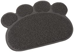 CROCI Tapis Extérieur de Toilette en Forme Patte pour Chat 40 x 30 cm