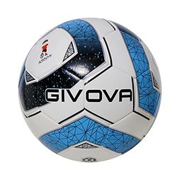 givova Academy School Voetbal, uniseks, volwassenen, zwart/lichtblauw, 5