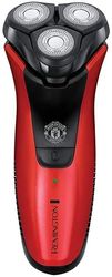 Remington Elektrischer Rasierer Herren PR1355 Manchester United Edition (Nass- & Trocken-Rasierapparat, LED Ladeanzeige), Präzisionstrimmer, Lithium Akku (Rotationsrasierer Aqua Plus)