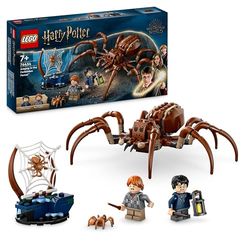 LEGO Harry Potter Aragog i den förbjudna skogen Set, Byggset med spindel för barn, Byggleksak med magisk varelse, 2 minifigurer, Presentidé för pojkar, flickor och fans från 7 år 76434