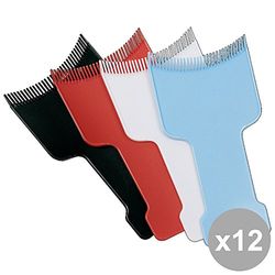 MP Hair 10615 Lot de 12 spatules pour Cheveux Multicolore
