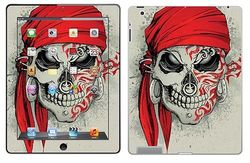 Royal - Adhesivo para Tablet Tattoo Skull iPad 3