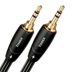 AudioQuest 20 m toren 3,5 mm audiokabel 3,5 mm zwart - audiokabel (3,5 mm, 3,5 mm, koper, 20 m, zwart)