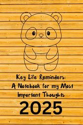 My Goals – Journeys Notebook: Living with Purpose – 2025 Journey Journal
