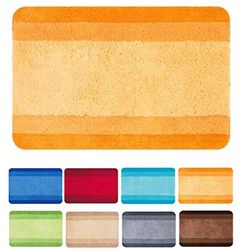 Spirella Tapis de Bain Polyester Balance 70x120cm Orange