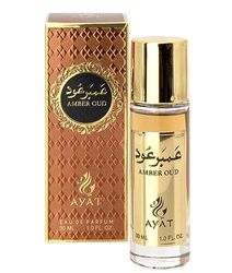 Ayat Perfumes – Eau de Parfum Miniature MUSK EMIRATES 30ml EDP Orientale Arab – Idée Cadeau Original Pour Homme et Femme – Fabriqué et Conçu à Dubaï - (Amber Oud)