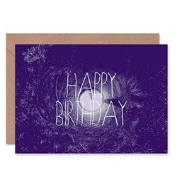 Wee Blue Coo CARD GREETING HAPPY BIRTHDAY LITTLE PLANET SPOOKY