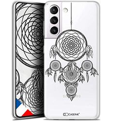 Caseink fodral för Samsung Galaxy S21 (6.2) [gel HD-mönster tryckt i Frankrike Dreamy Design kollektion"Attrape Rêves NB - mjuk - ultratunn]