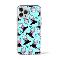 Ert Group Funda para teléfono móvil iPhone 12 Pro MAX Original y con Licencia Oficial de Disney con diseño Ursula 005 Perfectamente Adaptada a la Forma del teléfono móvil, Funda Hecha de TPU