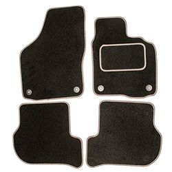 Sakura SS5010GY Carpet Floor Mat, Grey Trim
