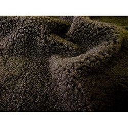 CRS Fur Fabrics Faux Fur Sherpa Fleece Sheepskin Fabric material de chocolate, 1 mtr-150 cm x 100 cm, tecido de pele sintética de ovelha, fibra, 1 m, 1 m, 1 m, 100 cm x 100 cm
