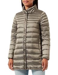 Geox W Jaysen Coat, Piumino Donna, Bright Cement, 54