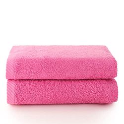 Top Towel - Juego de 2 toallas de bidé - Toallas de baño - Toallas pequeñas - 100% Algodón- 400g/m2 - Medida 30x50cms