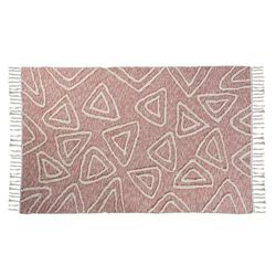 ALFOMBRA ALGODON 120X180X1 1300 GSM FLECOS BORDADO