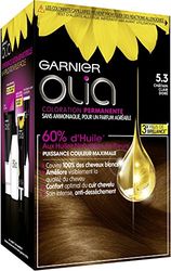 Garnier Coloração permanente - Olia à base de óleo, sem amoníaco, cor castanha