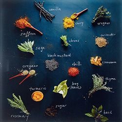 PRO-Art-Immagini Gamma gla1373 a Herbage Mix Vetro Art, Multicolore, 30 x 30 x 1,30 cm