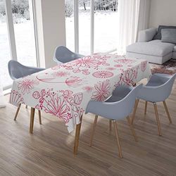 Bonamaison Nappe de Cuisine 145 x 180 cm - Conçu et fabriqué en Turquie