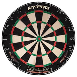 Hy-Pro Apex - Diana Profesional para Dardos para Exteriores con Alambre de Hoja de precisión, sisal de Grado A y Montaje, Ideal para una fácil instalación de Tablero de Dardos y práctica de Dardos