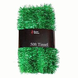 PMS 50FT X 2" APPLE GREEN TINSEL W/WRAP AROUND PVC COATED CA