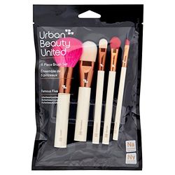 Urban Beauty United Famous Five 5 Piece Brush Kit by Urban Beauty United