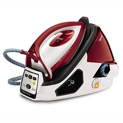 Tefal Pro Express Care GV9061 Dampfbügelstation (variable vapor 0-120 g/min, Dampfstoß: 480 g/min, desconexión automática de 7 bar) blanco/rojo