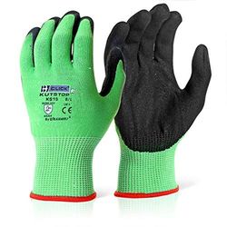 KUTSTOP MICRO FOAM NITRILE GREEN CUT 5 11/XXL