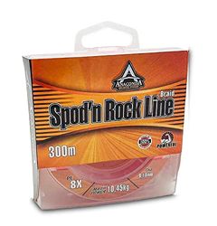 Saenger Anaconda AC Spod´n Rock Line Orange 300 m 0,16 mm/8,75 kg, Unisex Adulto