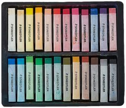 Staedtler 2430 C24 - Bolos, caixa de cartão de 24 ceras