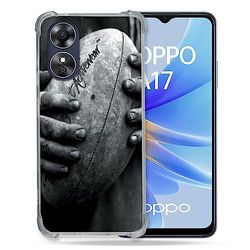 Cokitec Reinforced Case for Oppo A17 Sport Rugby Ball Vintage