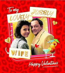 Valentines kaart voor mijn vrouw Mooie Jubbly Only Fools & Horses Valentine Card