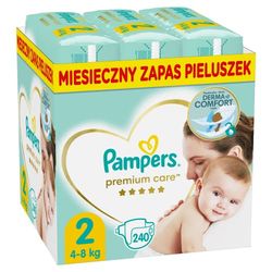Pampers - Premium Care 2 luiers (Mini) - 240 stuks