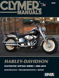 Clymer Manuals Harley-Davidson: FLS / FXS / FXC Sofftail Series 2006-2010