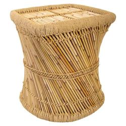 Mesa Auxiliar De Bambu