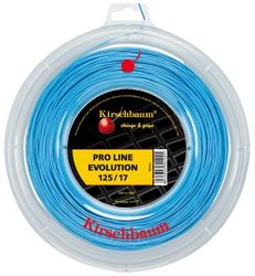 Kirschbaum PRO Evolution Line-Corda per Racchetta da Tennis, 200 m, 1,25 mm