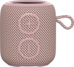 Silva Schneider Altavoz Bluetooth PBS 1200 BT | 60 W | IPX7 Resistente al Agua | LED RGB | función TWS | hasta 12 Horas de duración de la batería | Rosa